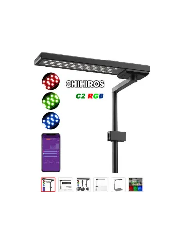 CHIHIROS CII RGB PANTALLA LED ACUARIO