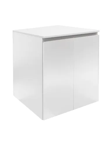 MUEBLE ACUARIO 80X50CM BLANCO