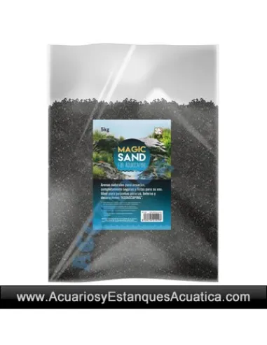 GRAVA NEGRA ACUARIO DULCE MAGIC SAND