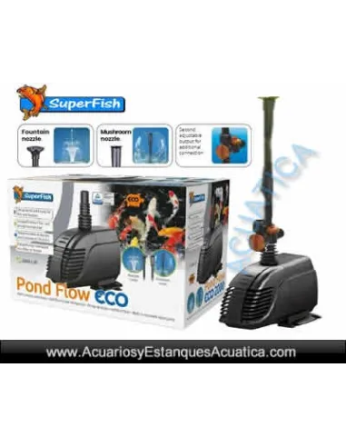 Sistema de filtración para estanque SUPERFISH TOP CLEAR KIT