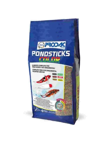 PRODAC PONDSTICKS COLOR 4KG ALIMENTO PECES ESTANQUE