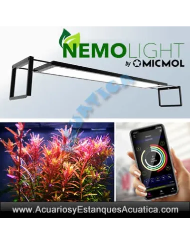 PANTALLA LED ACUARIO MARINO MICMOL NEMOLIGHT EXTREME II