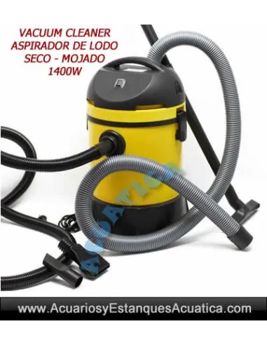 VACUUM CLEANER ASPIRADOR LODOS ESTANQUES PISCINAS