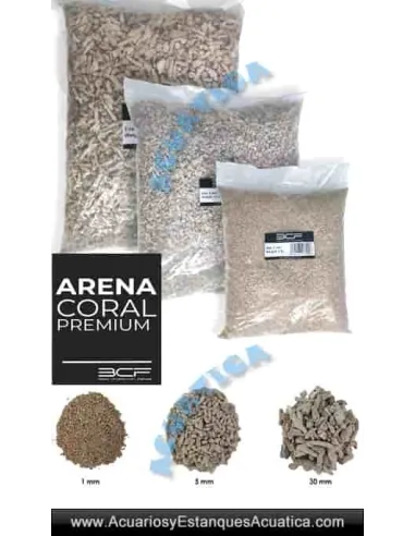 ARENA DE CORAL BCF Premium ACUARIOS MARINOS