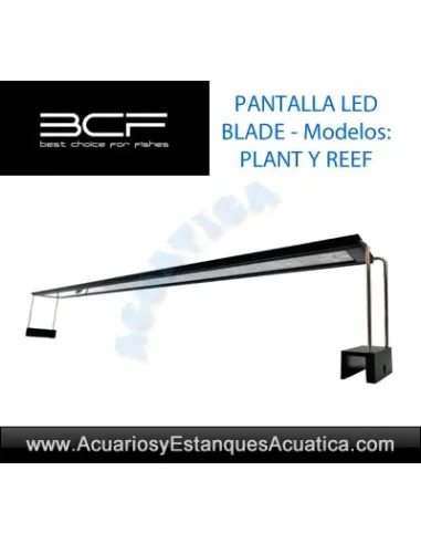 LUZ LED PARA ACUARIOS BARATAS BCF BLADE REEF MARINO