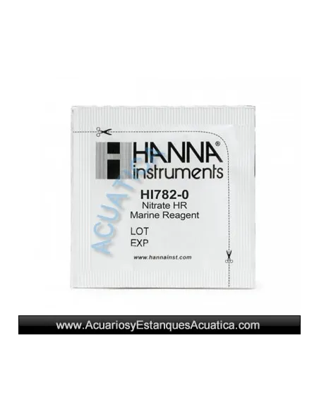 RECAMBIO HANNA CHECKER NO3 NITRATO TEST 25 UN