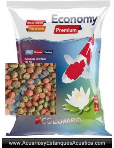 Comida para Peces de Agua Fria COLOMBO ECONOMY PREMIUM