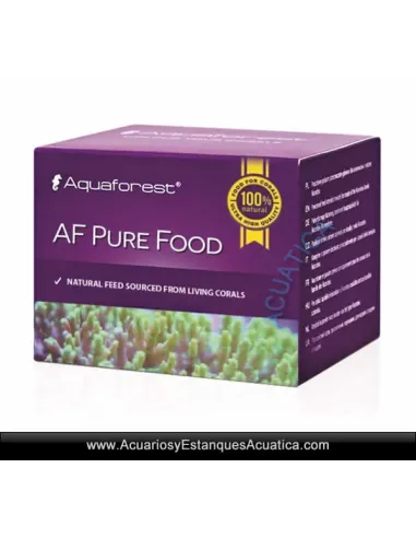 Comida para Corales AQUAFOREST Pure Food 30Grs.