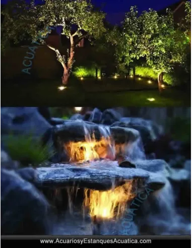 Luces para Estanques Biotop Garden 12 Leds x 3
