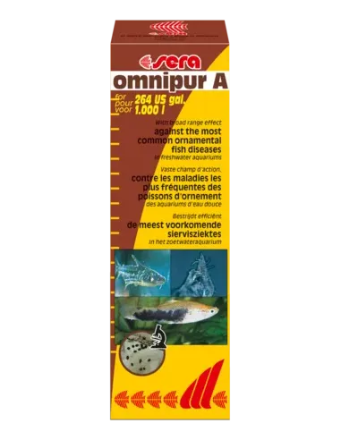 Sera omnipur A Acondicionador contra las enfermedades de peces