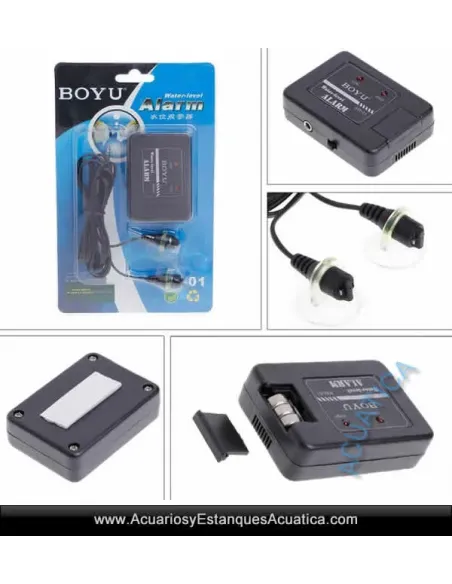 Alarma Sensor de Nivel de Agua para Acuarios BOYU SW-01