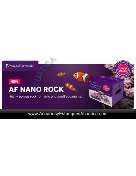 Roca para Acuario Marino Aquaforest Nano Rock 3.5kg