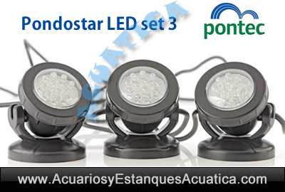 iluminacion-jardin-estanque-Pondo-Star-LED-Set-3-pontec