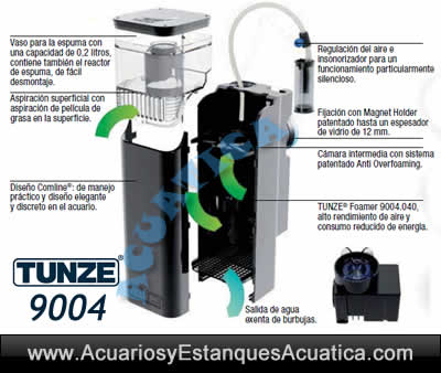 tunze-comline-skimmer-doc-9004-para-acuarios-marinos