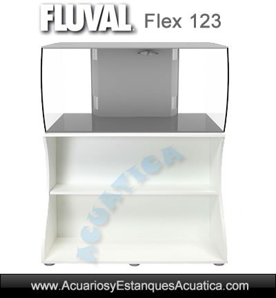 acuario-fluval-flex-123-litros-kit-dulce-led-kit-set-blanco-luz-movil-filtro-mueble-mesa-completo-oferta