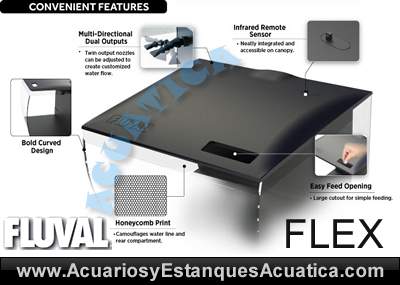 hagen-fluval-flex-36-57-nano-acuario-kit-cubo-led-equipamiento-completo-blanco-negro-colores-tapa-detalles