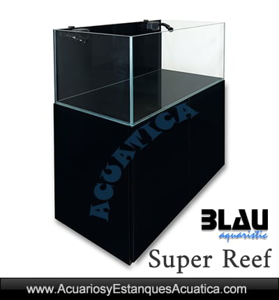 acuario-marino-completo-blau-Super-Reef-92--72-negro-con-mesa-sump-agua-salada-venta-compra