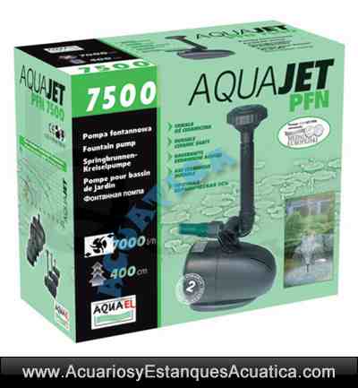 AQUAEL-PFN-aquajet-7500-bomba-fuente-con-juegos-de-agua-estanque-cascada-barata-oferta-rebajas-filtro