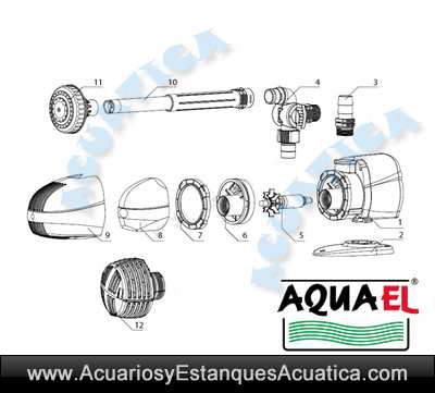 AQUAEL-PFN-aquajet-bomba-estanque-piezas-despìece-barata-economica-buen-precio-bajo-consumo-acuario