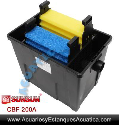 SUNSUN-CBF200A-filtro-para-estanques-abierto-esponja-gravedad-filtracion-koi-peces-bomba-uv