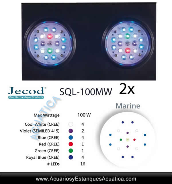 pantallas-led-acuario-marino-baratas-jecod-sql-100mw
