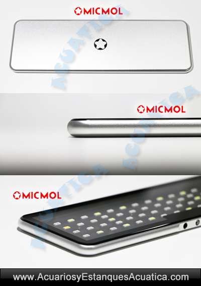 Micmol-Aqua-CC-pantalla-led-iluminacion-acuario-marino-dulce-plantado-arrecife-programable-controlador-detalle