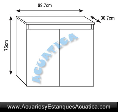 mesa-mueble-acuario-M100-aqualux-aqualed-pro-pecera-blanco-negro-medidas