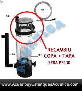 sera-marin-protein-skimmer-ps130-recambio-copa-vaso-tapa